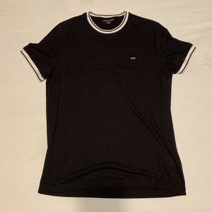 Michael Kors MK men's shirt black and white M